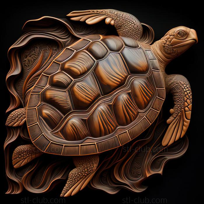 3D model st turtle (STL)